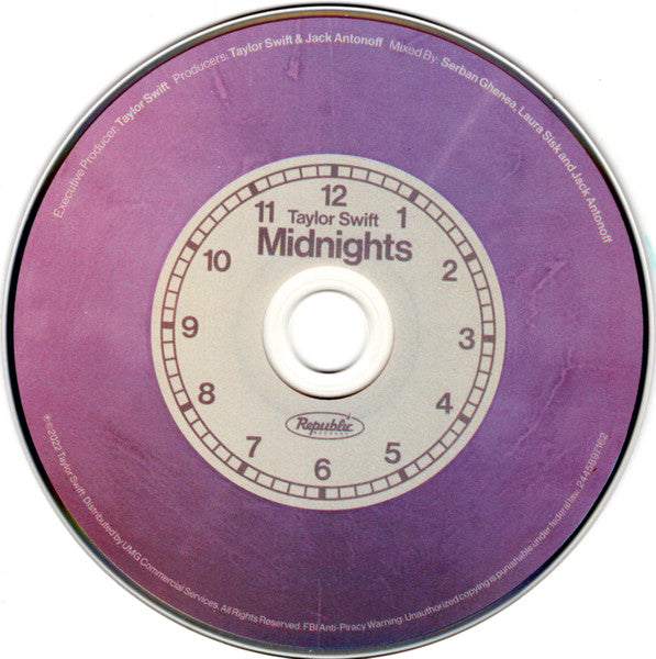 Taylor Swift – Midnights Lavender Edition (w/ 3 Bonus Tracks)