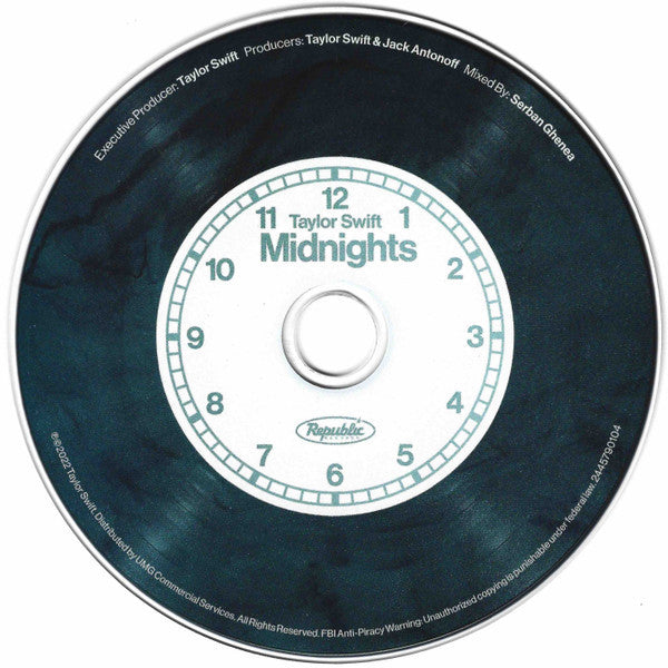 Taylor Swift - Midnights CD (Jade Green Edition)