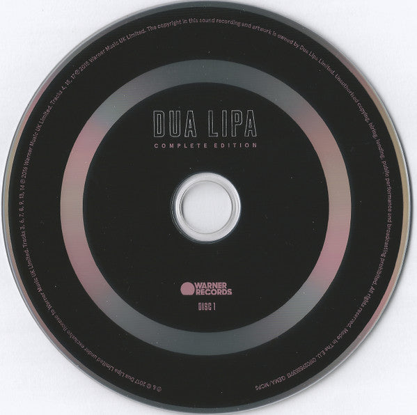 Dua Lipa - Dua Lipa (Complete Edition) 2CDs