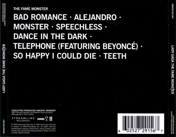 Lady Gaga - The Fame Monster CD