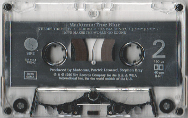 Madonna - True Blue Cassette