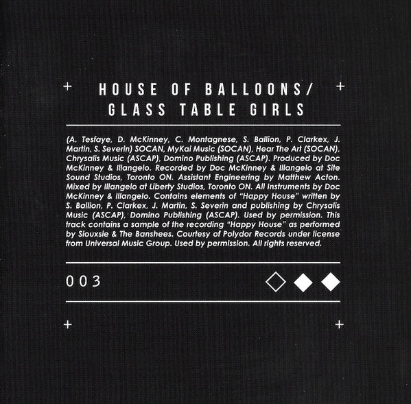 The Weeknd - House Of Balloons CD