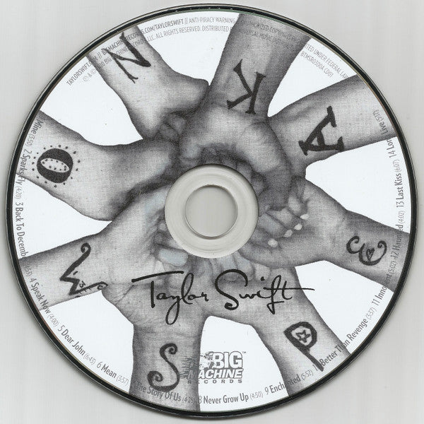 Taylor Swift - Speak Now CD