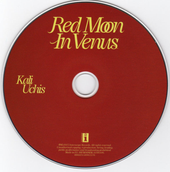 Kali Uchis - Red Moon In Venus CD