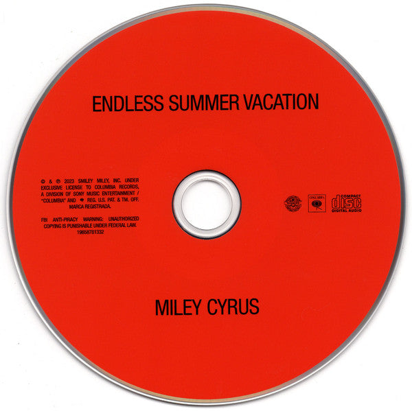 Miley Cyrus - Endless Summer Vacation CD