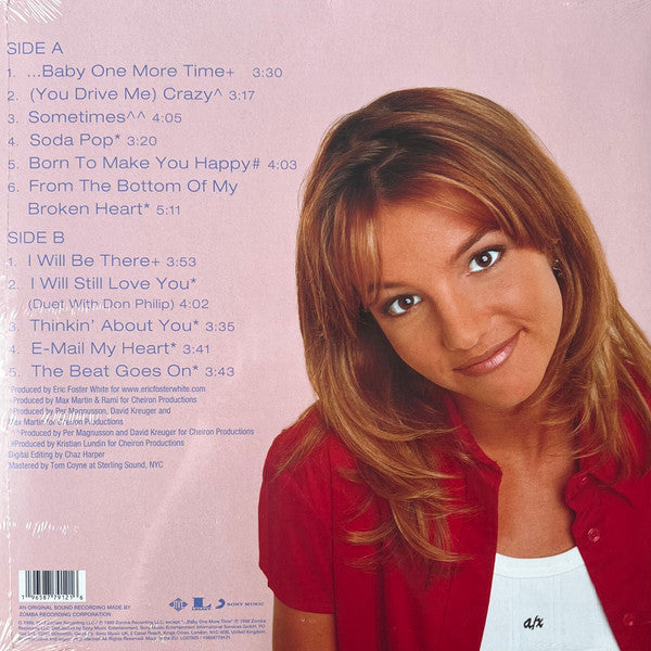 Britney Spears - Baby One More Time Pink Vinyl