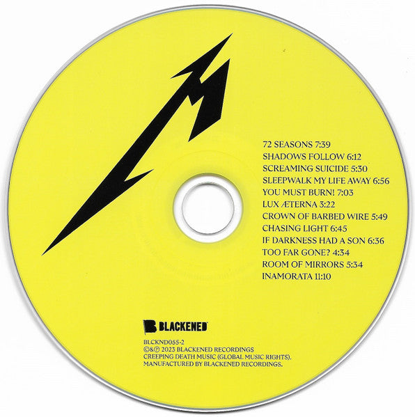Metallica - 72 Seasons CD