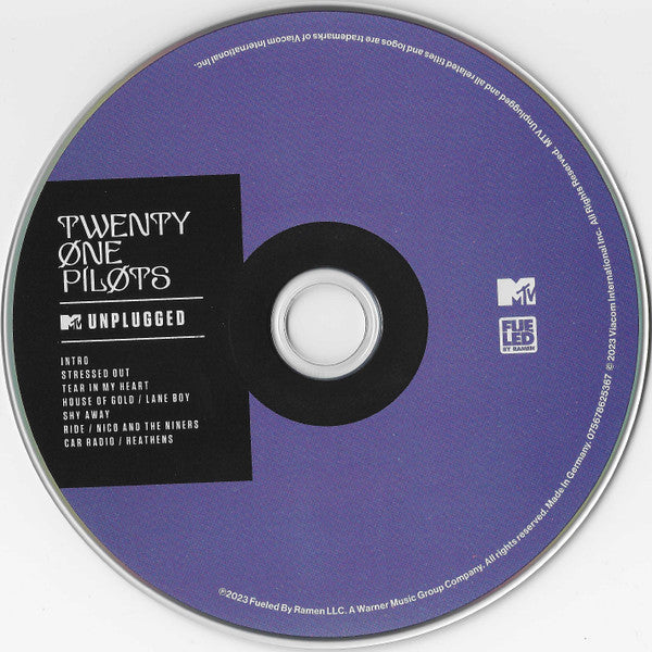 Twenty One Pilots - MTV Unplugged CD