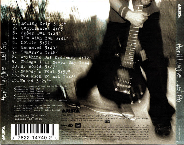 Avril Lavigne - Let Go CD