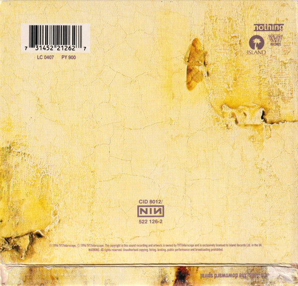 Nine Inch Nails - The Downward Spiral CD