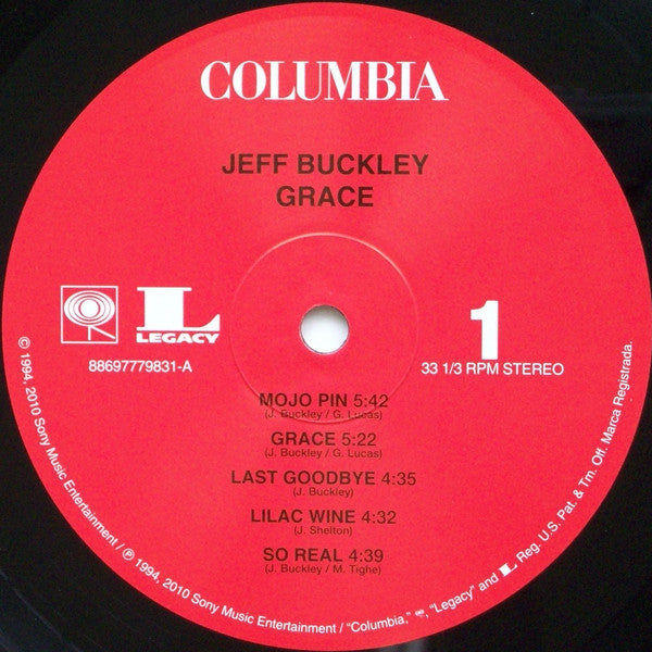 Jeff Buckley - Grace Vinyl