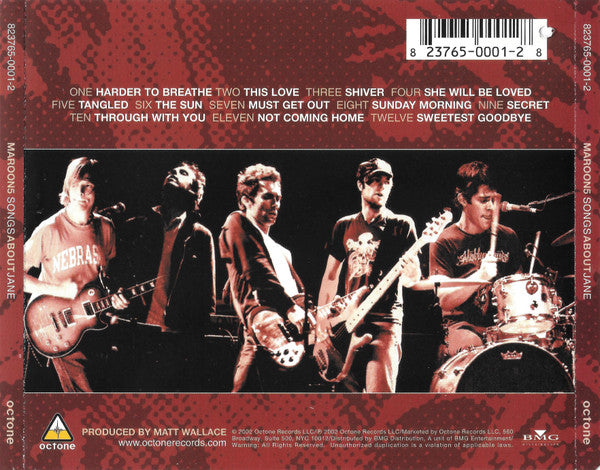 Maroon 5 - Songs About Jane CD