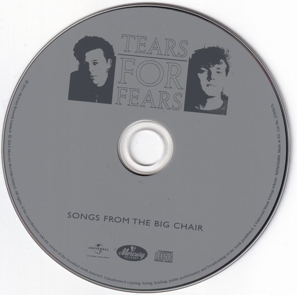 Tears for Fears - Songs from the Big Chair [Remastered] CD