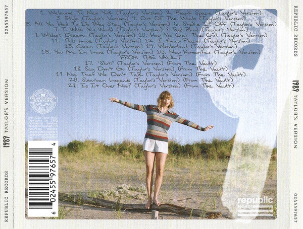 Taylor Swift - 1989 (Taylor's Version) [Rose Garden Pink Edition + Poster] CD