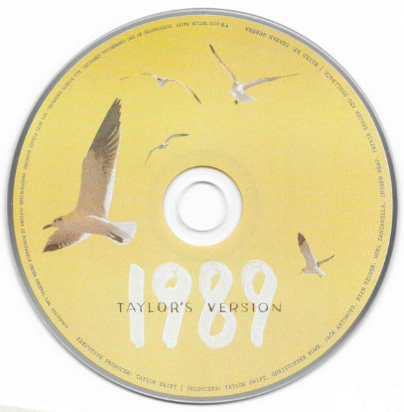 Taylor Swift - 1989 (Taylor's Version) CD [Sunrise Boulevard Yellow Edition + Poster]