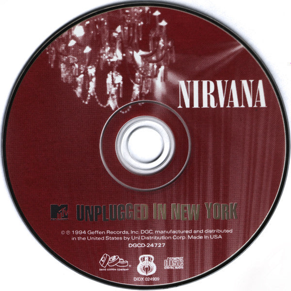 Nirvana - MTV Unplugged In New York CD