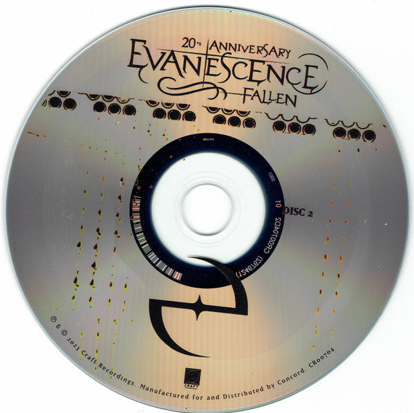 Evanescence - Fallen (Deluxe, 20th Anniversary Edition) 2CDs