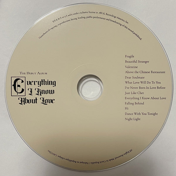 Laufey - Everything I Know About Love CD