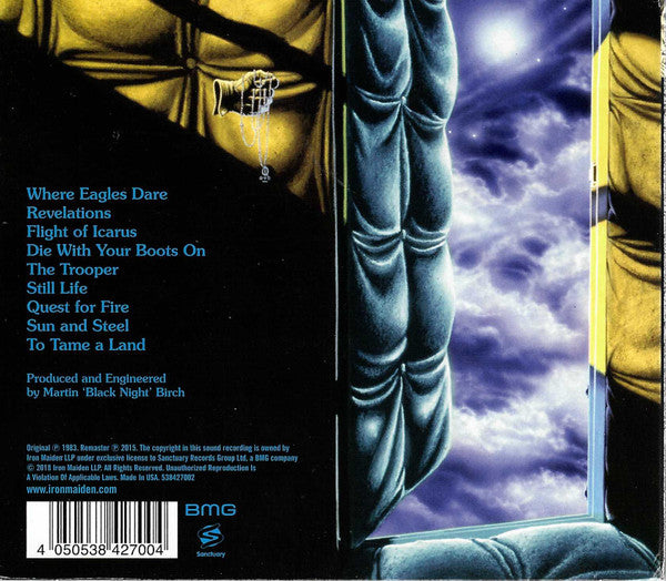 Iron Maiden -  Piece of Mind Remastered CD
