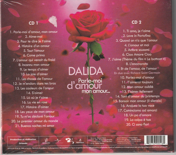 Dalida - Parle-Moi D'Amour Mon Amour... 2CD