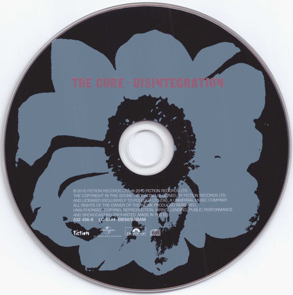 The Cure - Disintegration Remastered CD