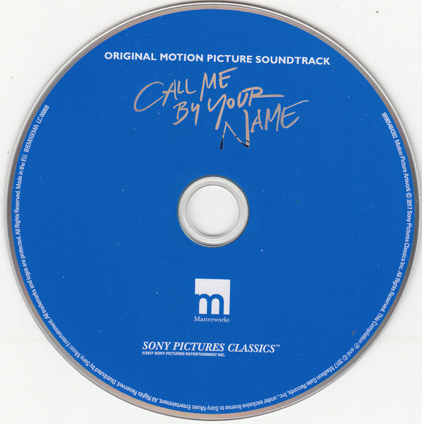 Call Me By Your Name Soundtracks CD