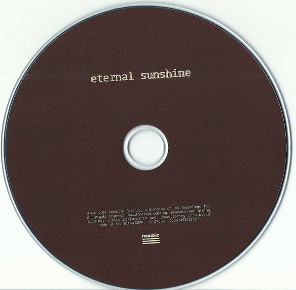 Ariana Grande - Eternal Sunshine CD