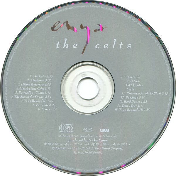 Enya - The Celts (Enya Remastered) CD