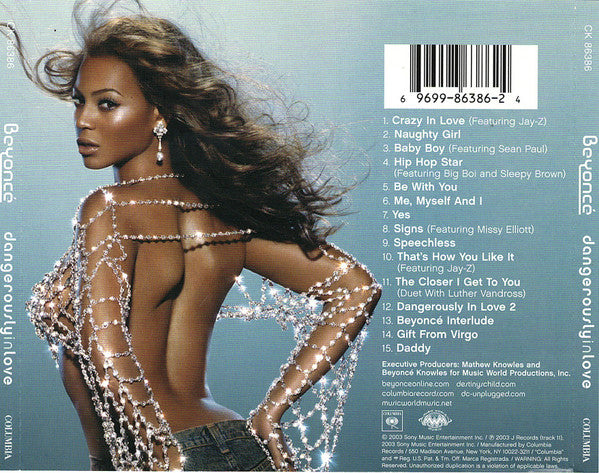 Beyoncé - Dangerously In Love CD