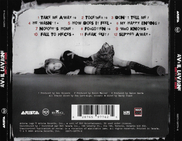 Avril Lavigne - Under My Skin CD