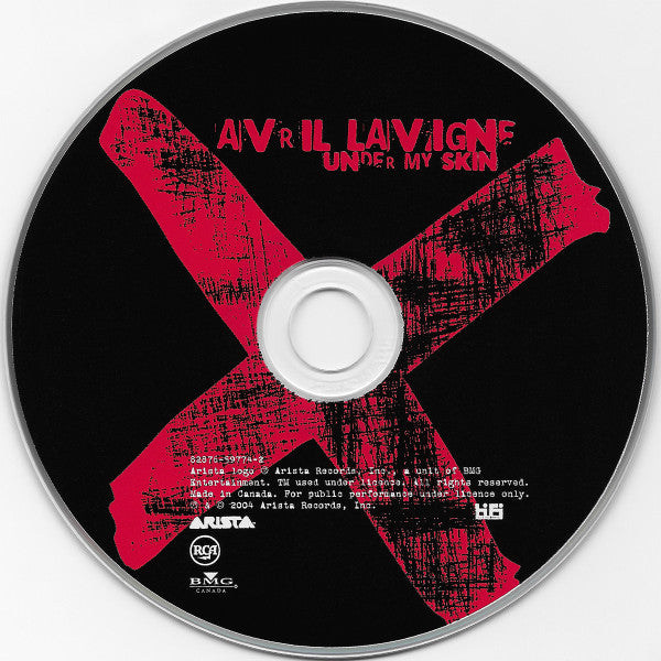 Avril Lavigne - Under My Skin CD