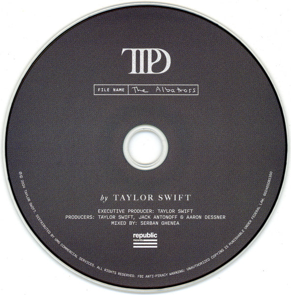 Taylor Swift - The Tortured Poets Department CD ("The Albatross") with Poster!