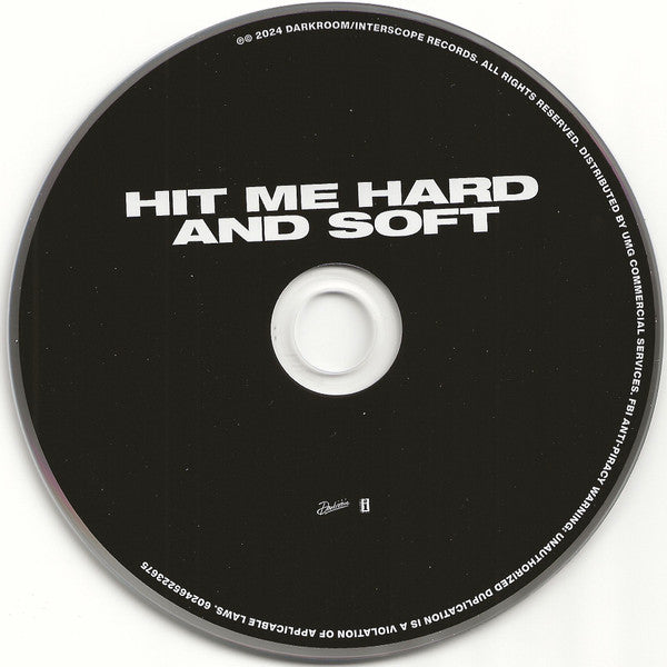 Billie Eilish - Hit Me Hard and Soft CD