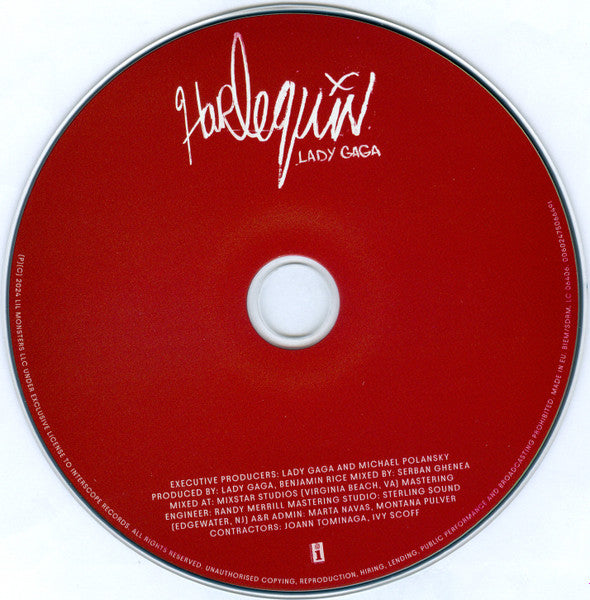 Lady Gaga - Harlequin CD