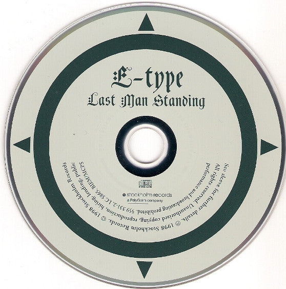 E-Type - Last Man Standing CD