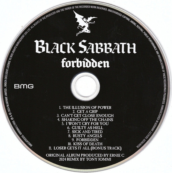 Black Sabbath - Forbidden CD