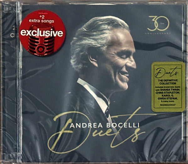 Andrea Bocelli - Duets 30th Anniversary 2CD [Target Exclusive]