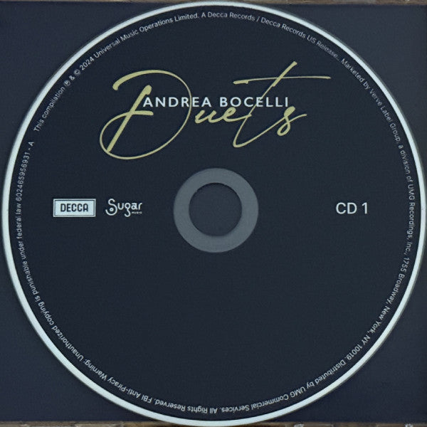 Andrea Bocelli - Duets 30th Anniversary 2CD [Target Exclusive]