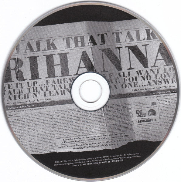 Rihanna - Talk That Talk [Deluxe Edition] CD