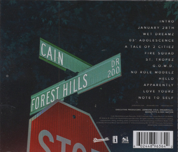 J. Cole - 2014 Forest Hills Drive CD