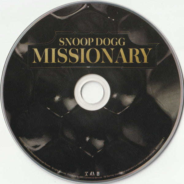 Snoop Dogg - Missionary CD