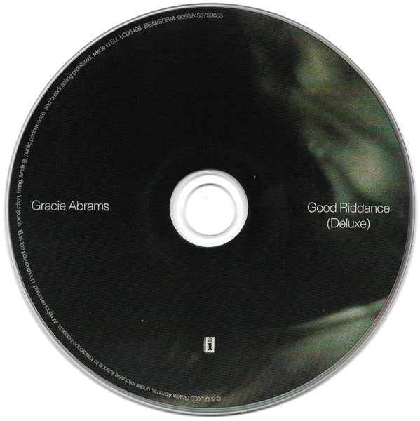 Gracie Abrams - Good Riddance (Deluxe) CD
