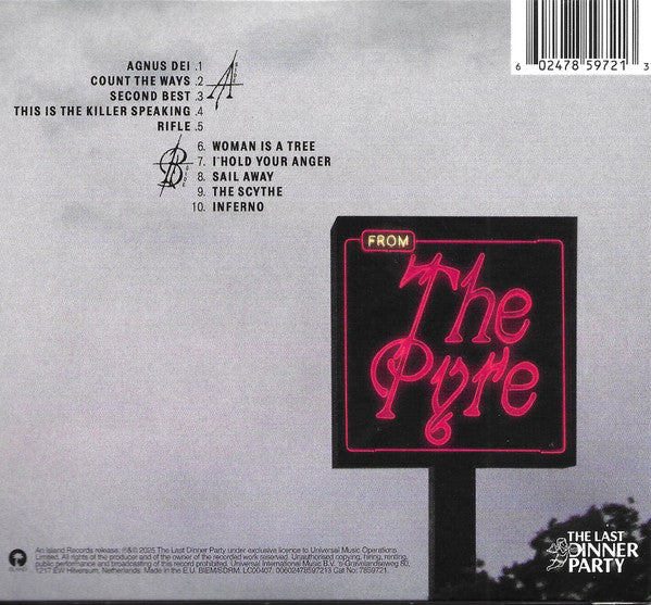 Last Dinner Party - From The Pyre CD