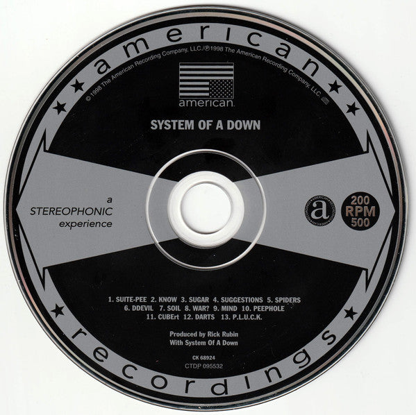 System of a Down - System of a Down CD