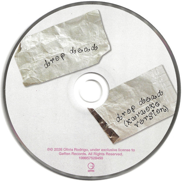 Olivia Rodrigo – Drop Dead CD