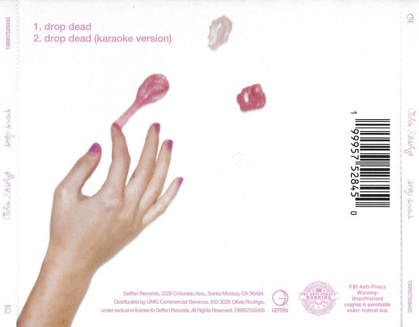 Olivia Rodrigo – Drop Dead CD