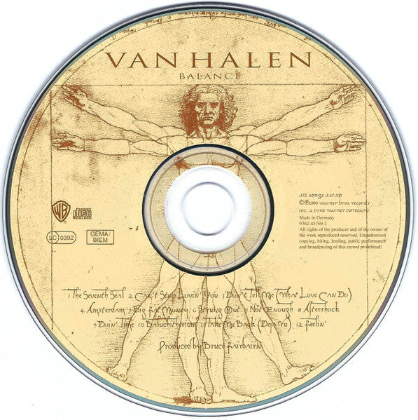 Van Halen - Balance CD