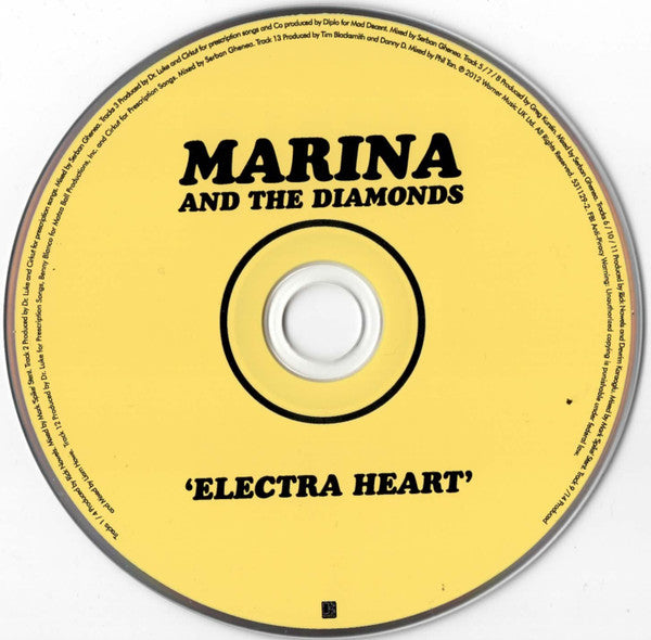 Marina and the Diamonds - Electra Heart CD