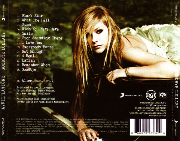 Avril Lavigne - Goodbye Lullaby CD