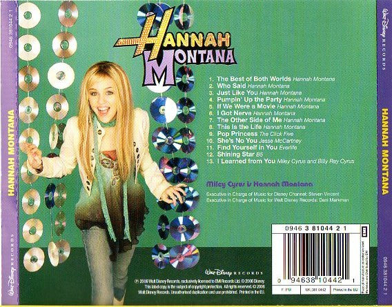 Hannah Montana - Hannah Montana CD